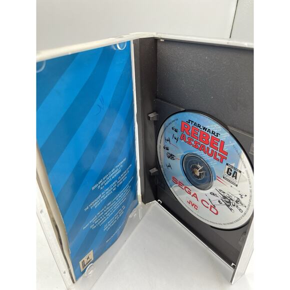 Star Wars: Rebel Assault (Sega CD, 1993) Complete with Manual - Picture 5 of 9